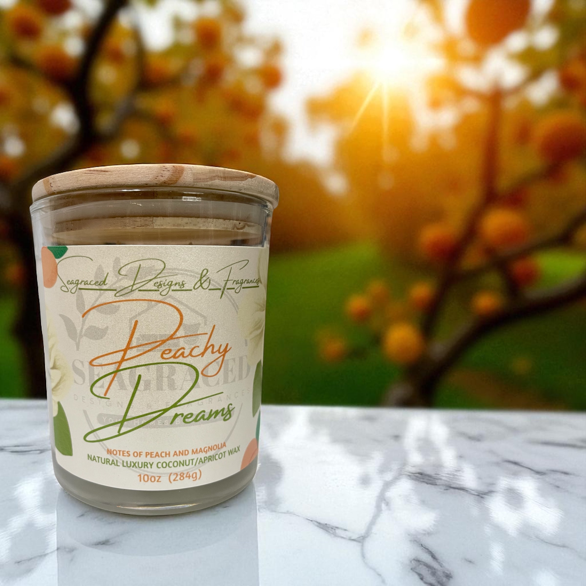 Peachy Dreams 10oz 2-Wick Candle
