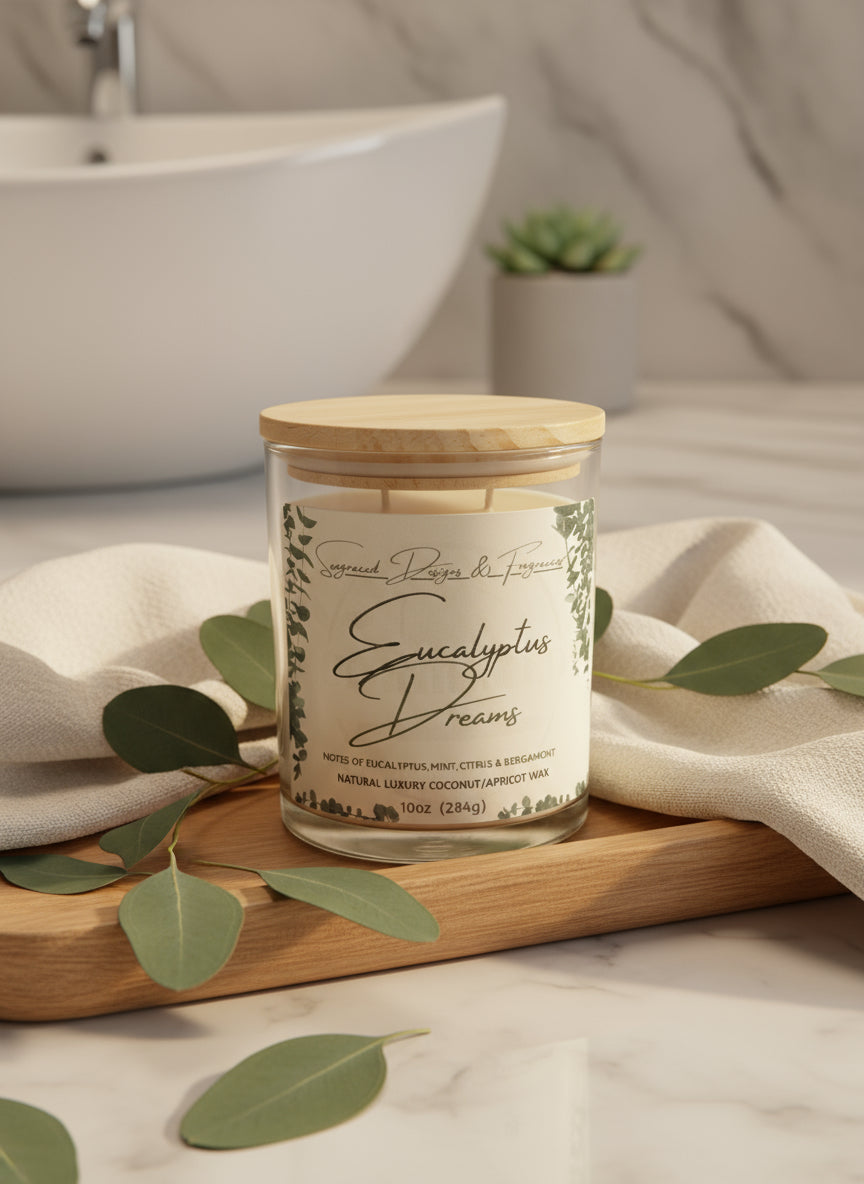Eucalyptus Dreams 10oz 2-Wick Candle